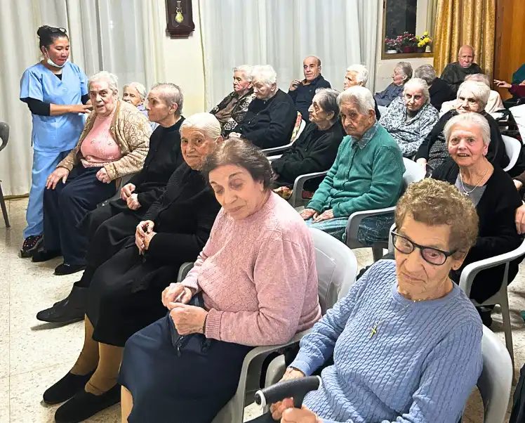 Strogi care home festivities