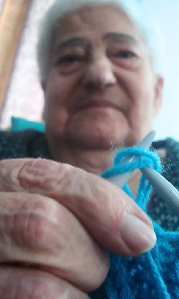 Strogi care home knitting